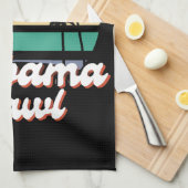 アラバマ乱闘 キッチンタオル (四つ折り)