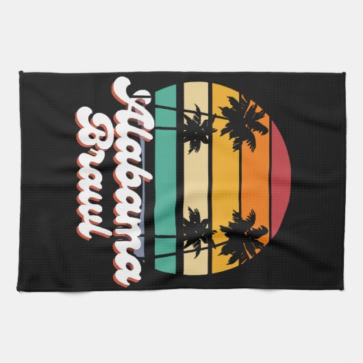 アラバマ乱闘 キッチンタオル (横)