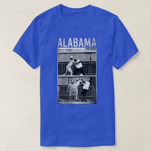 アラバマ乱闘Tシャツ2 Tシャツ (デザイン正面)