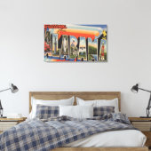 アラバマ大文字場面アラバマ キャンバスプリント (インサイチュ (寝室))