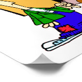 アラバマ対オーバーンのライバル意識のポスター ポスター (角)