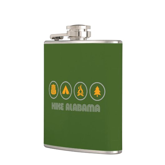 アラバマ島ハイク フラスク (左)