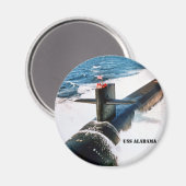 アラバマ島 マグネット (正面/裏面)