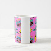 アラバマ州でのコーヒーと80年代の音楽 コーヒーマグカップ (中央)