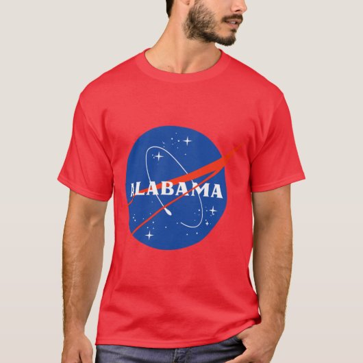 アラバマ州の宇宙飛行士 Tシャツ (正面)