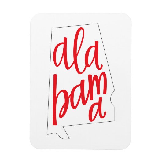 アラバマ州の概要 マグネット (縦)