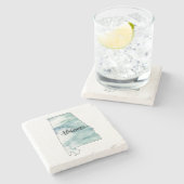 アラバマ州イラストレーションの概要 ストーンコースター (横)