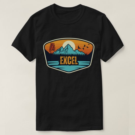 アラバマ州エクセル Tシャツ (デザイン正面)