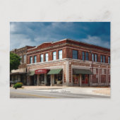 アラバマ州ガッセンの街並み写真 ポストカード (正面)