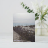 アラバマ州ガルフ・コーストの砂丘とビーチ ポストカード (スタンド正面)