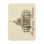 アラバマ州キャピタルフレキシブルマグネット マグネット (縦)