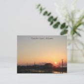 アラバマ州ドーフィン島はがき ポストカード (スタンド正面)