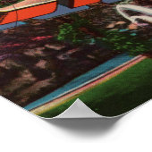 アラバマ州ハンツビル – 大きな文字のシーン ポスター (角)