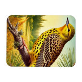 アラバマ州バードイエローファーマー マグネット (横)