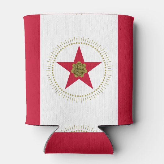 アラバマ州バーミンガム国旗クーラーボックス 缶クーラー (裏面)