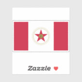 アラバマ州バーミンガム国旗 シール (シート)