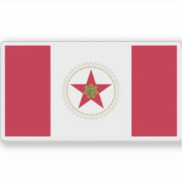 アラバマ州バーミンガム国旗 シール