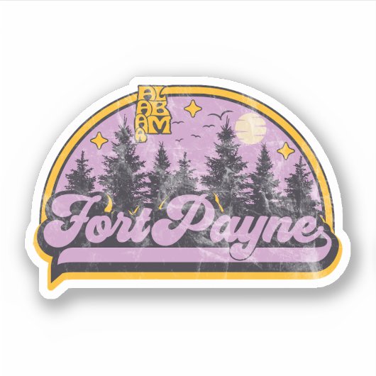 アラバマ州フォートペイン シール (正面)