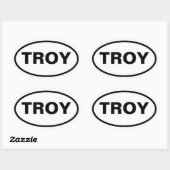 アラバマ州フォートロイア 楕円形シール (シート)