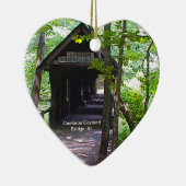 アラバマ州マディソン郡カンブロンカバーブリッジ セラミックオーナメント (右)