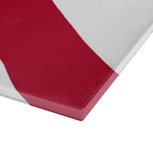 アラバマ州旗を持つ愛国的な裁断ボード カッティングボード (角)