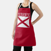 アラバマ州旗エプロン エプロン (インサイチュ)