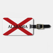 アラバマ州旗カスタム手荷物タグ ラゲッジタグ (正面横)