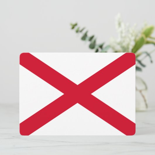 アラバマ州旗デザイン (スタンド正面)