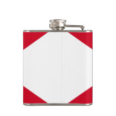 アラバマ州旗デザイン フラスク (裏面)