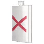 アラバマ州旗デザイン フラスク (左)