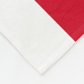 アラバマ州旗デザイン フリースブランケット (角)