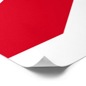 アラバマ州旗デザイン ポスター (角)