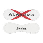 アラバマ州旗名前をカスタムするバート 野球ボール (パネル)