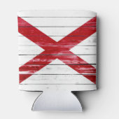 アラバマ州旗絵を描オンウッド 缶クーラー (裏面)