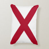 アラバマ州旗 アクセントクッション (裏面(縦))