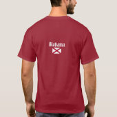 アラバマ州旗、アラバマ州旗 Tシャツ (裏面)
