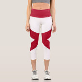 アラバマ州旗 カプリレギンス (正面)