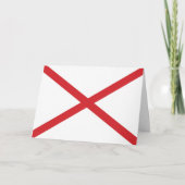 アラバマ州旗 カード (正面)