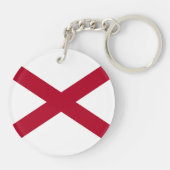 アラバマ州旗 キーホルダー (裏面)
