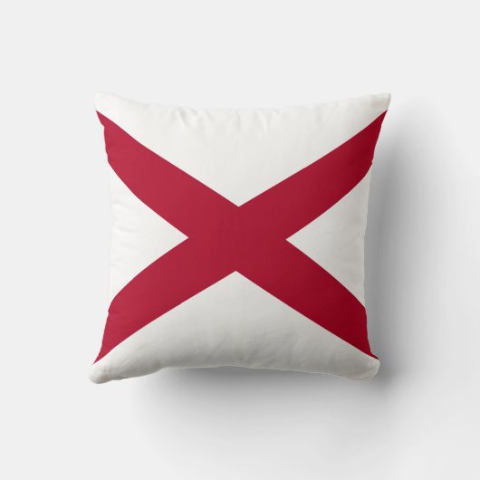 アラバマ州旗 クッション (裏面)