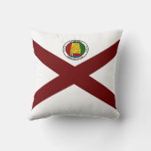 アラバマ州旗 クッション (裏面)