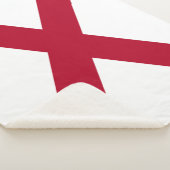 アラバマ州旗 シェルパブランケット (3/4)