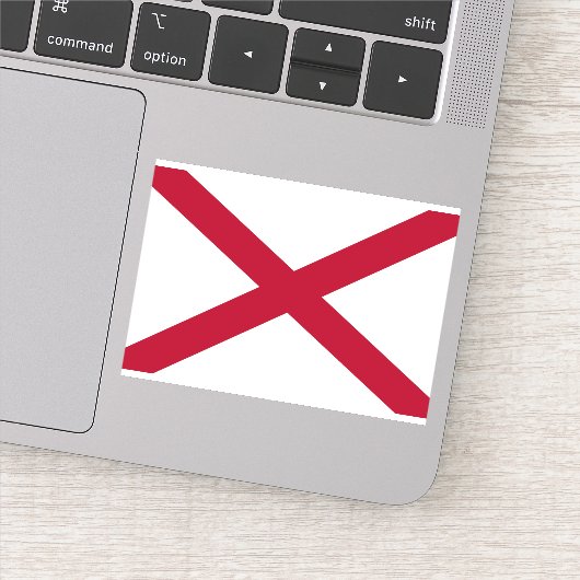 アラバマ州旗 シール (詳細)