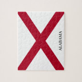 アラバマ州旗 ジグソーパズル (縦)