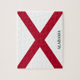 アラバマ州旗 ジグソーパズル