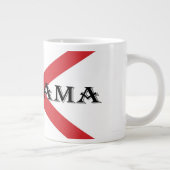アラバマ州旗 ジャンボコーヒーマグカップ (右)