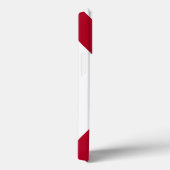 アラバマ州旗:セントアンドリュー・クリムゾン・クロス国旗 Case-Mate iPhoneケース (裏面 / 右)