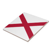 アラバマ州旗 タイル (側面)