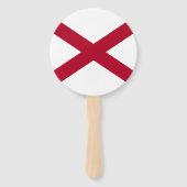 アラバマ州旗 ハンドファン (裏面)