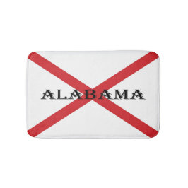 アラバマ州旗 バスマット
